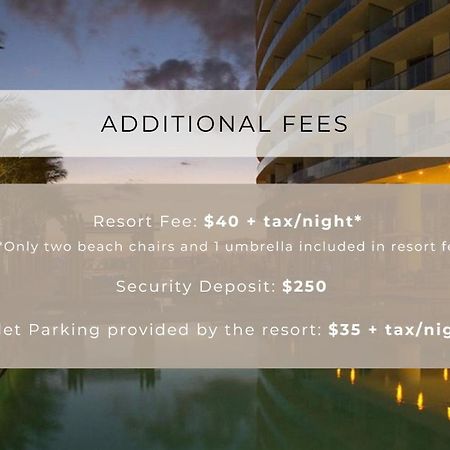 The Ultimate Resort: Beachfront 2BR with Ocean View & Rooftop Amenities Hollywood Exterior photo